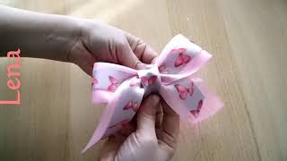 𝗞𝗿𝗲𝗮𝘁𝗶v𝗲 𝗧𝗶𝗽𝗽𝘀 v𝗼𝗻 𝗟𝗲𝗻𝗮🎀 Schleife binden 🎀How to make a bow 🎀Как сделать БАНТ 🎀Cómo envolver REGALO [upl. by Nader]