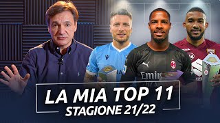 LA MIA TOP 11  SERIE A 20212022  Fabio Caressa [upl. by Arrio]