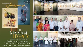 quotThe Maniam Legacyquot  Paintings of Maniam amp Maniam Selven  Art Exhibition in Lalit Kala Akademi Ch [upl. by Orel]