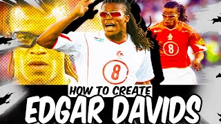 Edgar Davids EA Sports FC 24  VIRTUAL PRO LOOKALIKE TUTORIAL [upl. by Hannie]