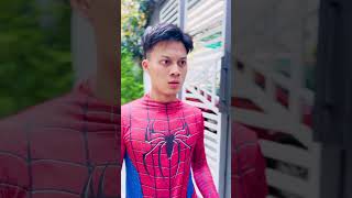 SpiderMan looks to the future identifying the impostor shorts spiderman alphahero [upl. by Theta]