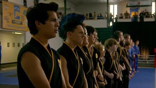 Everyone one of Cobra Kai’s badass entrances cobra Kai Netflix Full HD clip [upl. by Idelia]