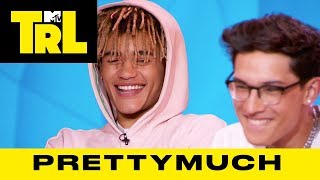 PRETTYMUCH Shout Out Nick Cannon and Relive Their Wild N Out Experience  TRL [upl. by Eittak]