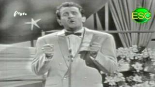 ESC 1958 01  Italy  Domenico Modugno  Nel Blu Dipinto Di Blu Volare [upl. by Michaella787]