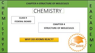 Chemistry Class 9 Why do atoms react [upl. by Ettolrahs]