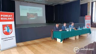 O kredytach frankowych dyskutowano na powiatowej konferencji prawniczej [upl. by Amiarom]