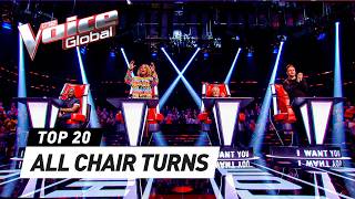 EXTRAORDINARY 4Chair Turn Blind Auditions on The Voice you MUST TO SEE [upl. by Trevar278]