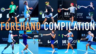 Forehand compilation  slow motion [upl. by Assiluj]