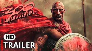 Zack Snyders 300 The Rise of New Empire – First Trailer – Dwayne Johnson [upl. by Koral]