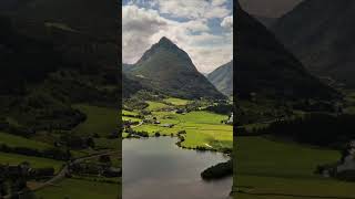 Geiranger Fjord aus der Vogelperspektive Drohnenvideo in 4k [upl. by Haggerty]