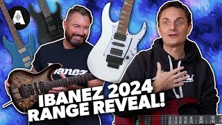 First Look at the New Ibanez 2024 Guitars [upl. by Marsh]