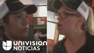 Con un video denuncian que gerente de un restaurante despidió a una hispana tras reclamar un aumento [upl. by Mcfarland]