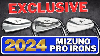 Unveiling the AllNew 2024 MIZUNO Pro Irons [upl. by Nevar]