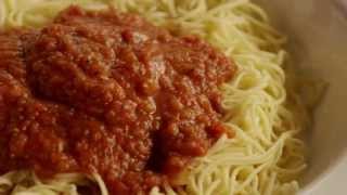 How to Make Quick Spaghetti Sauce  Pasta Recipes  Allrecipescom [upl. by Enar]