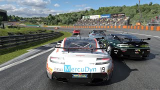 Gran Turismo 7  Daily Race B  Dragon Trail  Seaside  Aston Martin V8 Vantage Group 4 [upl. by Knute347]