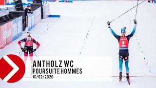 POURSUITE HOMMES  ANTHOLZ WC 2020 [upl. by Eelik]