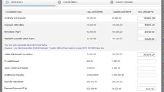 8 change online transaction limit [upl. by Imeon]