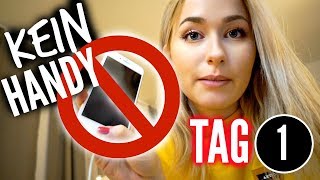 IPHONE 7 ZERSTÖRT 😱 3 TAGE OHNE HANDY  Tag 1  unfreiwilliges Experiment [upl. by Audwin]