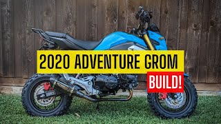 Building A Honda Grom Under 12mins  Adventure Grom [upl. by Luisa597]