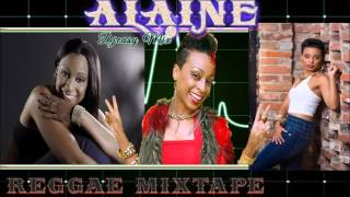 Alaine Best Of Reggae Lovers Rock Mixtape mix by Djeasy [upl. by Ecarg]