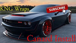 How to Install Canards on a Challenger [upl. by Rafael]