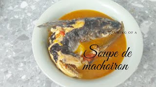 💯 Soupe de machoiron soupe de poisson  soupe de machoiron frais bouillon de poisson 💥💯 [upl. by Burrus]