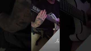 HatebreedFacing what consumes You guitar cover hatebreed [upl. by Oyr179]