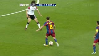 Andres iniesta vs Manchester United English commentatory UCL Final 2011 HD 1080🔥 [upl. by Wilfrid874]