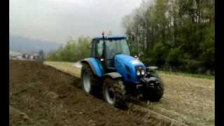 Landini vision 105 con trivomere kvenerland [upl. by Ocsisnarf]