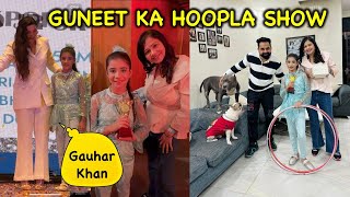 Guneet Got Trophy 🏆 from Gauhar Khan in Hula Hoop Show [upl. by Jorgan]