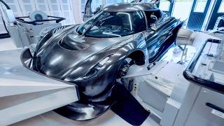 CHRISTIAN VON KOENIGSEGG IN DEPTH GEMERA FACTORY TOUR [upl. by Anivlis]