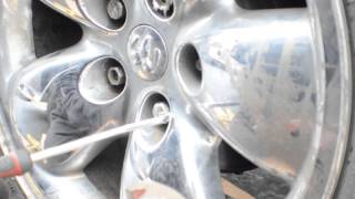 How To Remove Chrome Caps From Lug Nuts [upl. by Vento550]