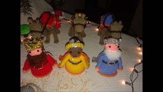 Presépio de Natal em Crochê Amigurumi [upl. by Lareneg428]