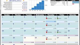 Budget Calendar Tutorial [upl. by Yrrum366]