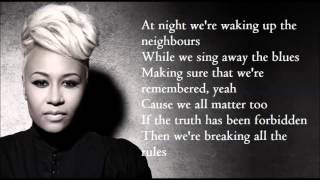 Emeli Sandé  Read All About It Lyrics [upl. by Laroy671]