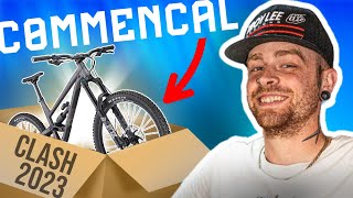 COMMENCAL CLASH 2023  UNBOXING ET MONTAGE Le vélo à tout faire [upl. by Wieren273]