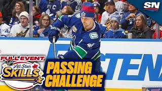 FULL Passing Challenge Competition  2024 NHL AllStar Skills [upl. by Amedeo]