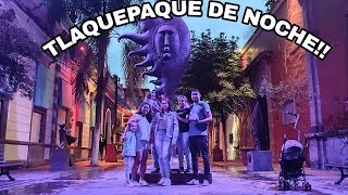 Recorriendo el Parian de Tlaquepaque Jalisco de noche 💃🕺🍟🍔🥗🍻🍺🥃 [upl. by Blanca]