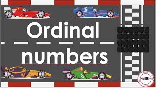 Ordinal Numbers English Language [upl. by Purington]