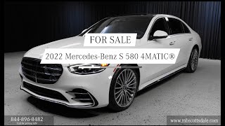 Certified 2022 MercedesBenz SClass S 580 4MATIC® Sedan MB Scottsdale [upl. by Asilav308]