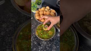 📌दिवाली के काम के बीच भूख लग गई तो बना ली पानीपुरी😜😋 shortsvideo panipuri nishacookingvlog [upl. by Nospmis]