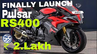 RS 400 FINALLY LAUNCH IN INDIA  ⚡BAJAJ PULSAR RS400 LAUNCH DATE RS 400 price feature 😍milleage [upl. by Whitelaw28]