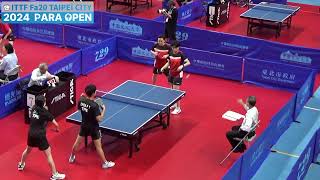 ITTF Fa20 TAIPEI CITY 2024 PARA OPEN Table7 Day4 [upl. by Worl241]