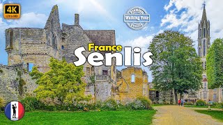 🇫🇷 SENLIS Walking Tour  The Most Beautiful Medieval Town Near Paris With Captions  4k60fps [upl. by Nelad413]