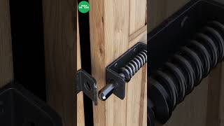 Automatic spring latch lock for barns shorts [upl. by Anyat]