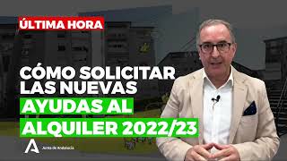 🆕 ACTUALIZADO ¿Cómo PEDIR las Ayudas al ALQUILER 202223 Que empiezan el 14 de Noviembre [upl. by Ayekat]