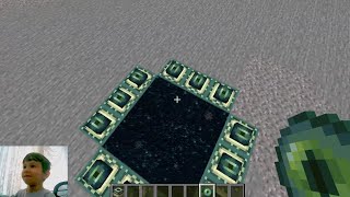 Ender portalı nasıl yapılır Minecraft [upl. by Sarchet]