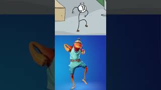 NEW Fortnite Distraction Dance Emote vs Original Henry Stickmin [upl. by Claus]