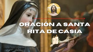 Oración a santa Rita de Casia [upl. by Nicodemus]