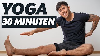 30 Minuten Komplette Yoga Einheit  Mehr Beweglichkeit und Gesundheit Anfänger geeignet [upl. by Gader]